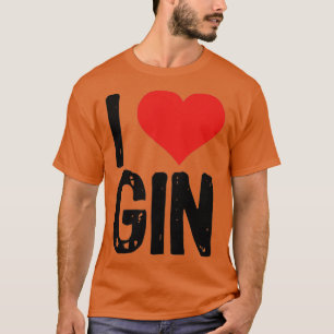 I Kärlek Gin T Shirt