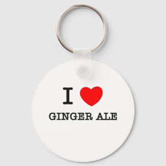 I Kärlek Ginger Ale Nyckelring