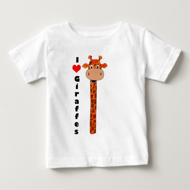 I kärlek giraffes tröja (Framsida)
