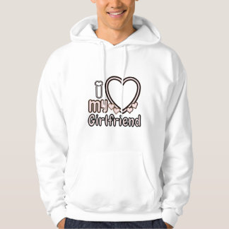 I Kärlek Girlkompis Anpassningsbar Hoodie