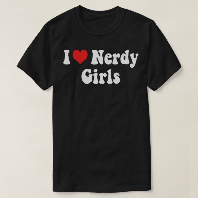I Kärlek Girls T Shirt (Design framsida)
