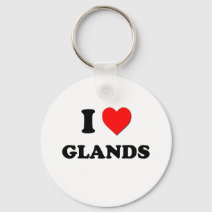 I Kärlek Glands Nyckelring