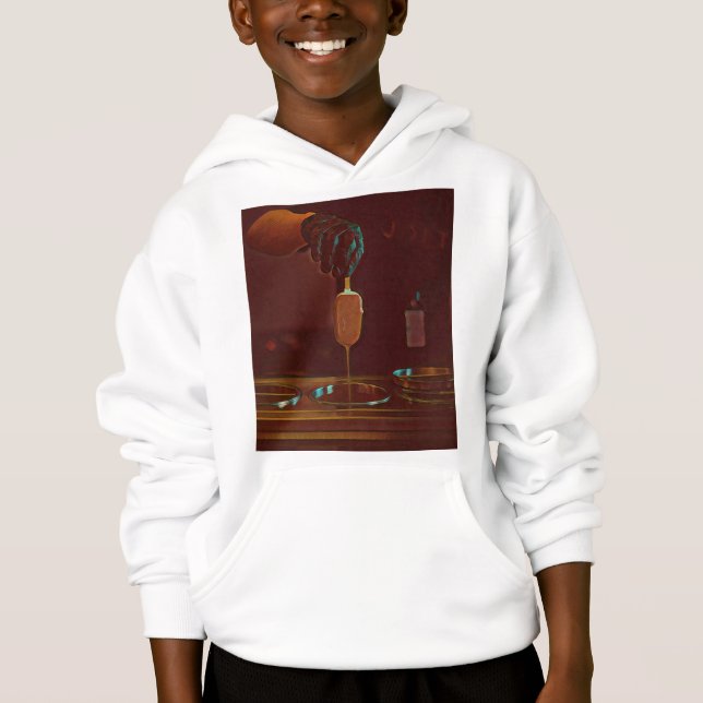 I kärlek glass popsicle t shirt (Framsida)