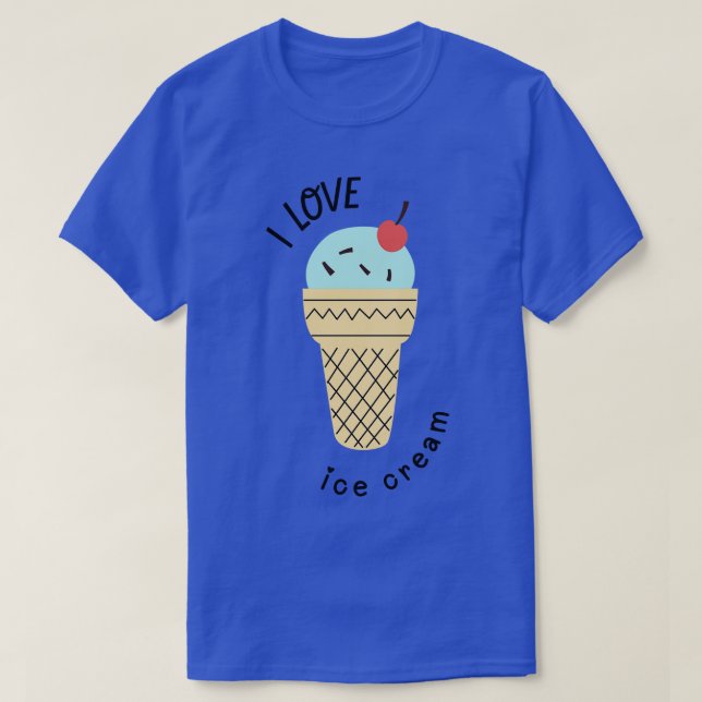 I kärlek glass t shirt (Design framsida)