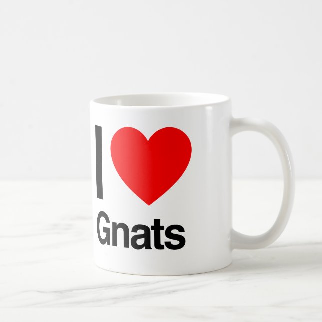 i kärlek gnats kaffemugg (Höger)