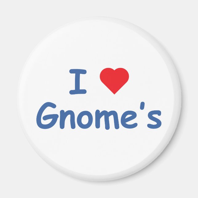 I Kärlek Gnome's Magnet (Framsidan)