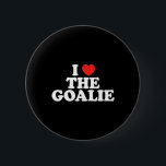 I Kärlek, Goalie Heart Ocer Hockey Sport Goalie Knapp<br><div class="desc">I Kärlek,  Goalie Heart Ocer Hockey Sport Goalie</div>
