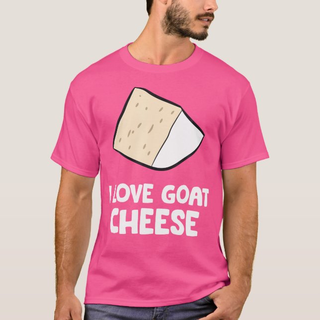 I Kärlek Goat Cheese T Shirt (Framsida)