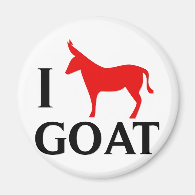 I Kärlek Goat Magnet (Framsidan)