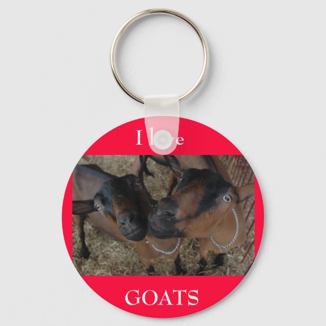 I KÄRLEK GOATS NYCKELRING (Framsida)