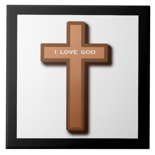 "I KÄRLEK GOD" KOR KAKELPLATTA (Framsidan)