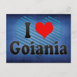 I Kärlek Goiania, Brasilien Vykort