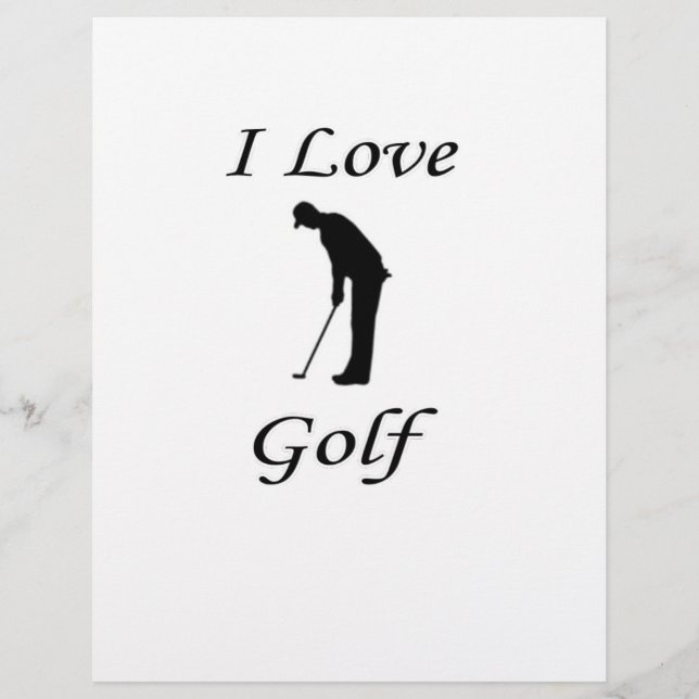 I Kärlek Golf (Framsida)