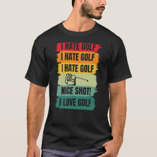 I Kärlek Golf Golfing Player Golfer Coach Sports G T Shirt