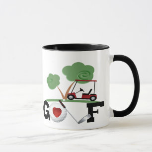 I Kärlek Golf Mugg