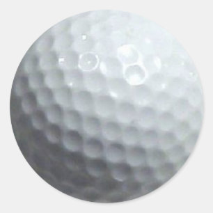 I Kärlek Golf Runt Klistermärke