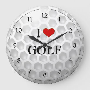 I Kärlek Golf Stor Klocka