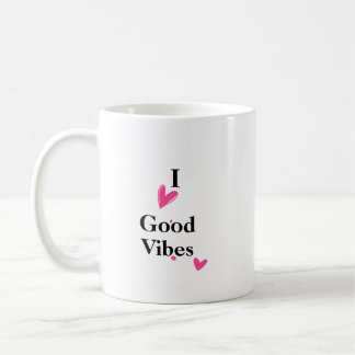 I Kärlek Good Vibes Coffee Mugg 11 oz