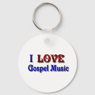I KÄRLEK Gospel Music - Keychain-Effect-1 Nyckelring