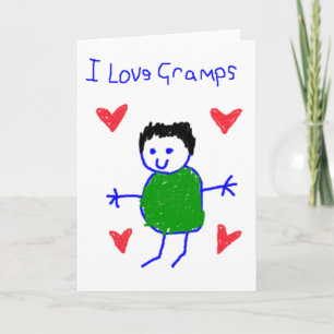 I Kärlek Gramps Helgkort