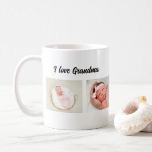 I Kärlek Grandma Anpassningsbar Photo Mugg
