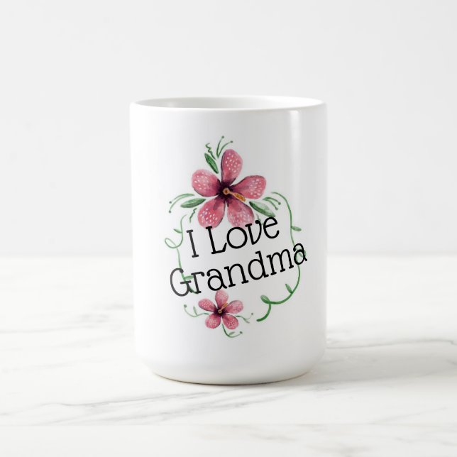 I Kärlek Grandma Kaffemugg (Center)
