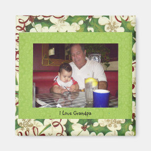 I Kärlek Grandpa Magnet