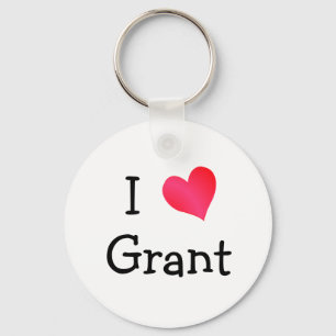 I Kärlek Grant Nyckelring