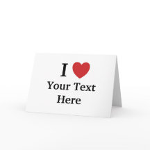 I Kärlek-gratulationskort - lägg till text