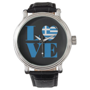 I kärlek Grekland Armbandsur