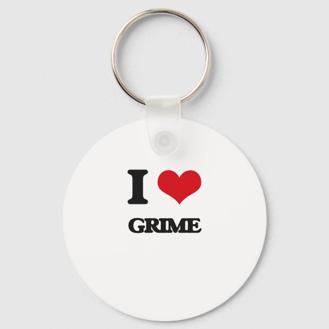 I Kärlek GRIME Nyckelring (Framsida)
