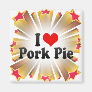 I KÄRLEK GRIS PAJ MAGNET