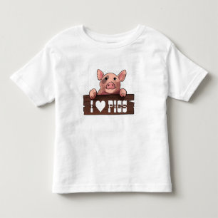 I Kärlek Gris t-skjorta T Shirt