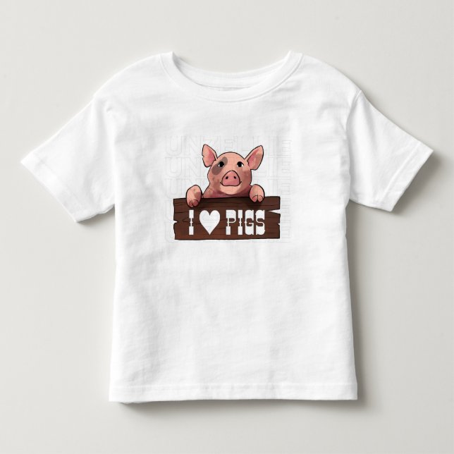 I Kärlek Gris t-skjorta T Shirt (Framsida)