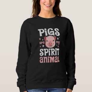 I Kärlek Grisar Gris Farmer Women Farm Animal Vint T Shirt