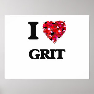 I Kärlek Grit Poster