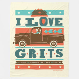 I Kärlek Grits Fleecefilt