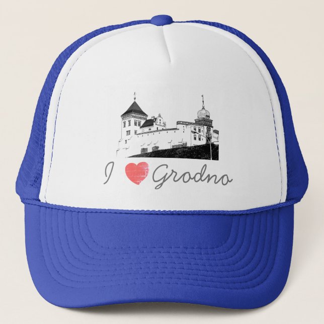 I Kärlek Grodno Belarus Architecture Castle Keps (Framsida)