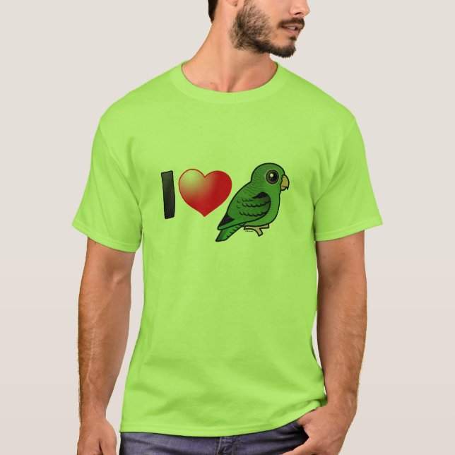 I Kärlek Grönt Linnies T-shirt (Framsida)