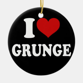 I Kärlek Grunge Julgransprydnad Keramik