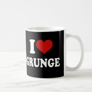I Kärlek Grunge Kaffemugg