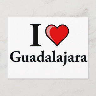 I Kärlek Guadalajara Vykort