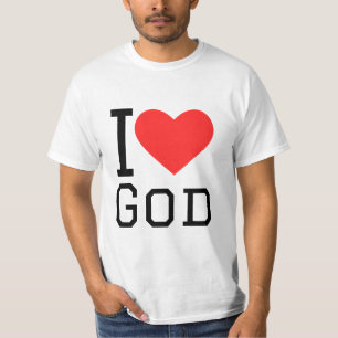 I kärlek gud t shirt