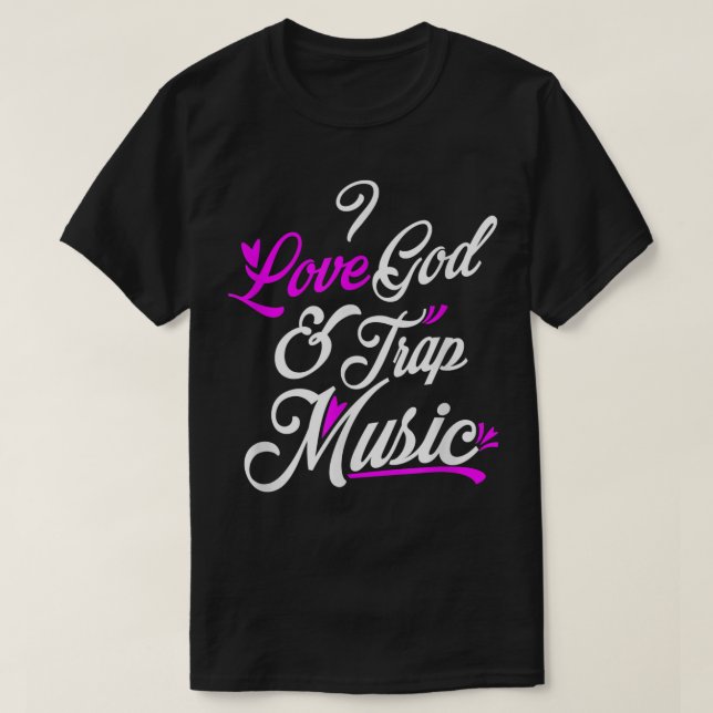 I Kärlek Gud & Trabmusik T Shirt (Design framsida)