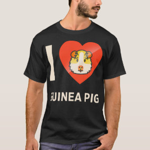 I kärlek Guinea Gris T-skjorta för kvinnor och Man T Shirt