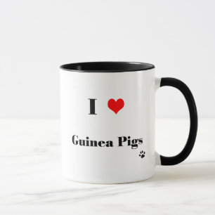 I Kärlek Guinea Grisar Mugg