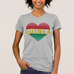 I Kärlek Guinea, Guinean Heart T Shirt