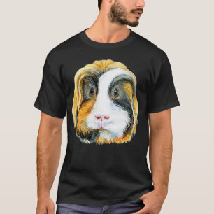 I Kärlek Guineas Gris Cute Guinea Pigs T Shirt