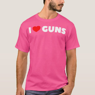 I Kärlek Guns T Shirt