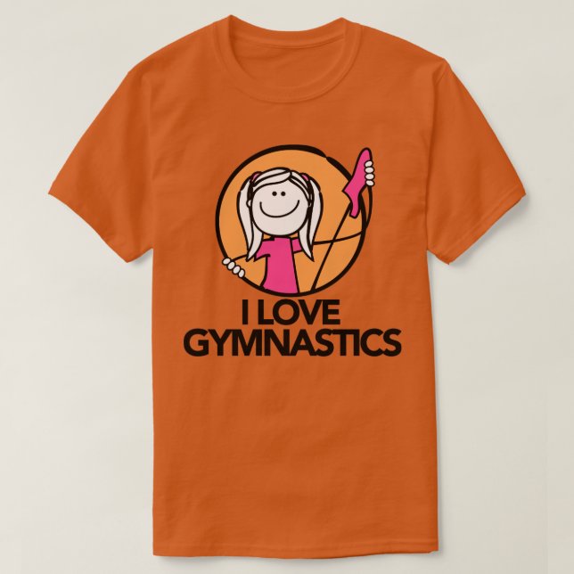 I Kärlek Gym T Shirt (Design framsida)